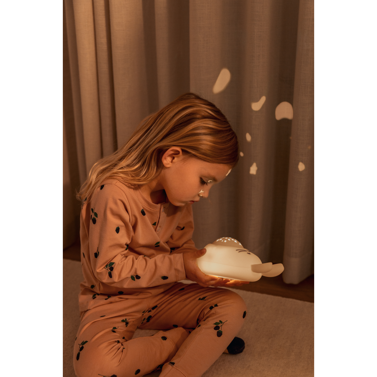LIEWOOD WILHELM Mønstret Pyjamas - Mini Berry / Pale tuscany - Pyjamassæt