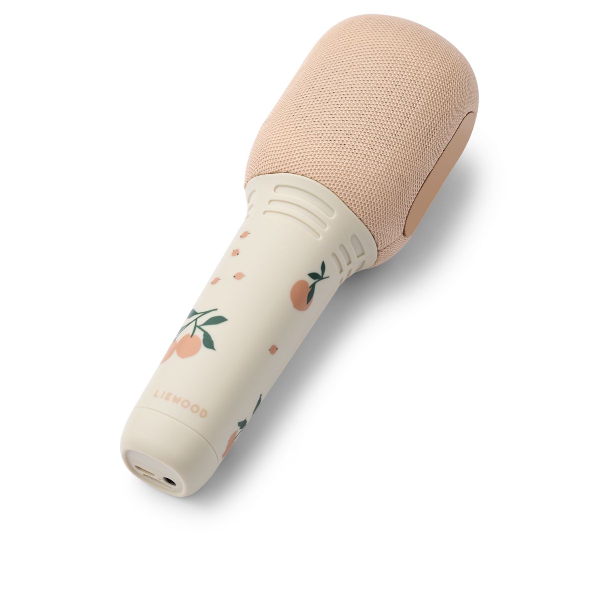LIEWOOD BEINTA Karaokemikrofon - Peach / Sea shell - FORUDSÆT SPIL