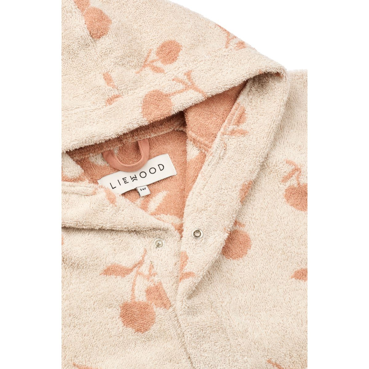 LIEWOOD Lilana Badekåbe - Peach / Sea shell - Håndklæder / Vaskeklude