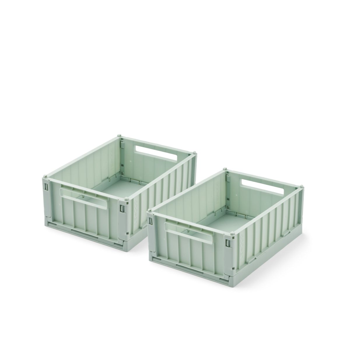 LIEWOOD Weston lille opbevaringskasse 2-pak - Light Peppermint - Opbevaringskasser