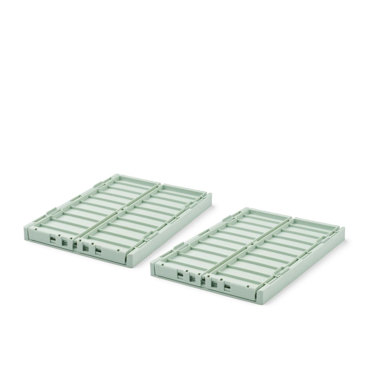 LIEWOOD Weston mellem opbevaringskasse 2-pak - Light Peppermint - Opbevaringskasser