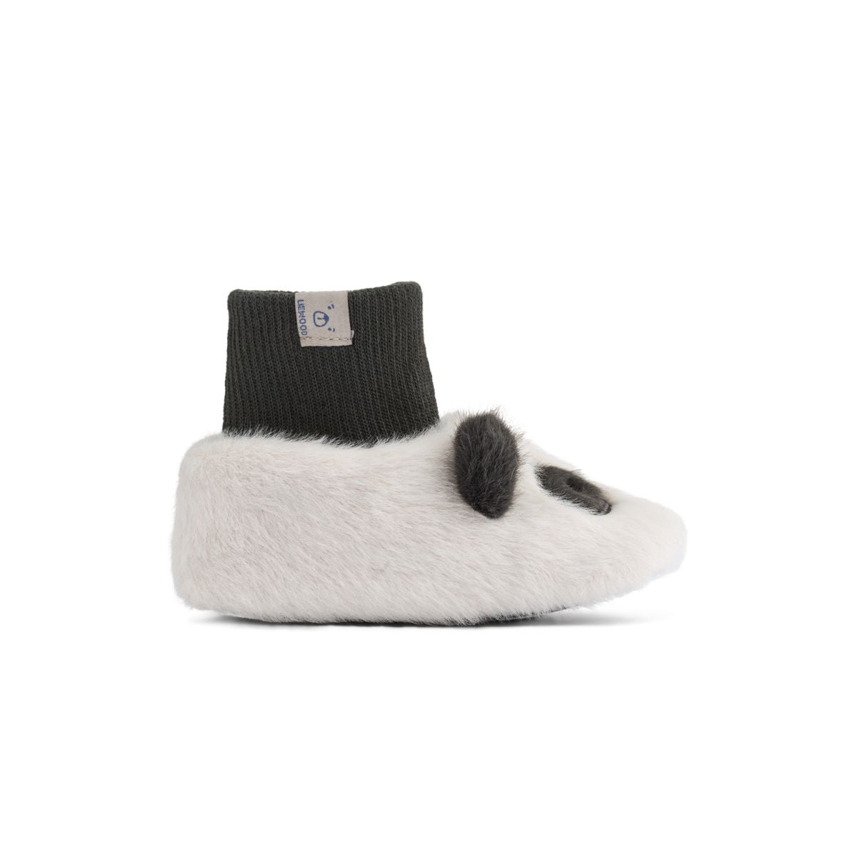 LIEWOOD BETH Pandahjemmesko i Plys - Sandy / Dark grey - Sutsko