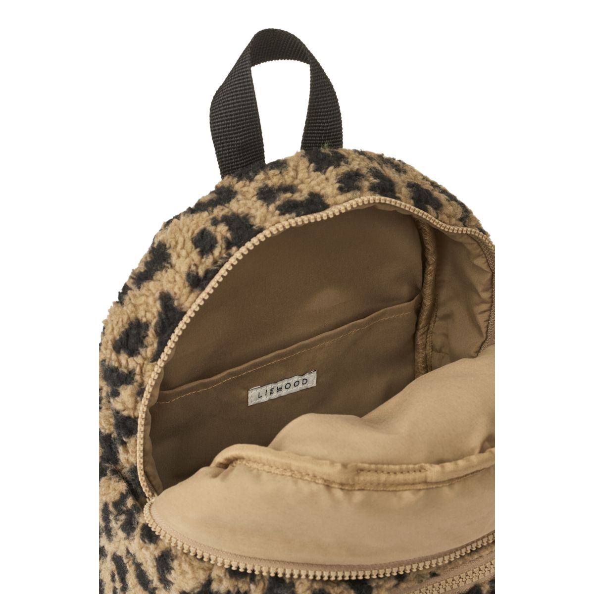 LIEWOOD ANDREAS Fleece Bjørnerygsæk - Mega leo / Oat mix - Rygsæk