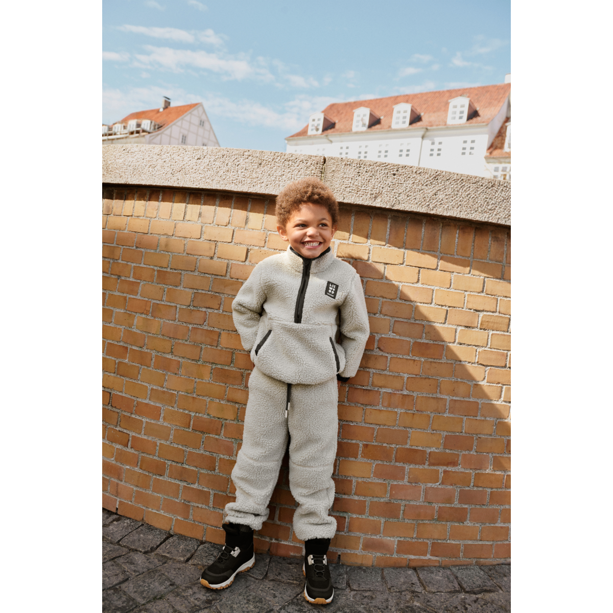LIEWOOD BUBA Fleecejoggingbukser - Mist - Bukser