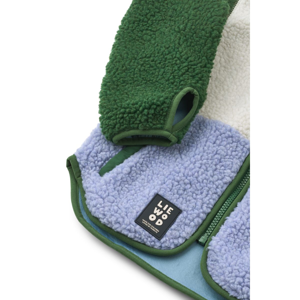LIEWOOD Nolan Fleecejakke - Dusty lavender multi mix - Jakker
