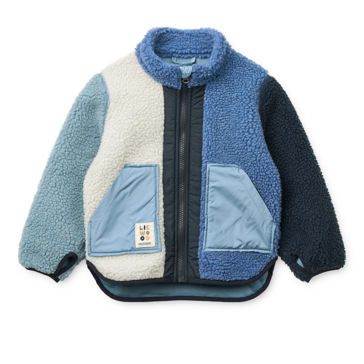 LIEWOOD Noam Fleecejakke - Riverside multi mix - Jakker