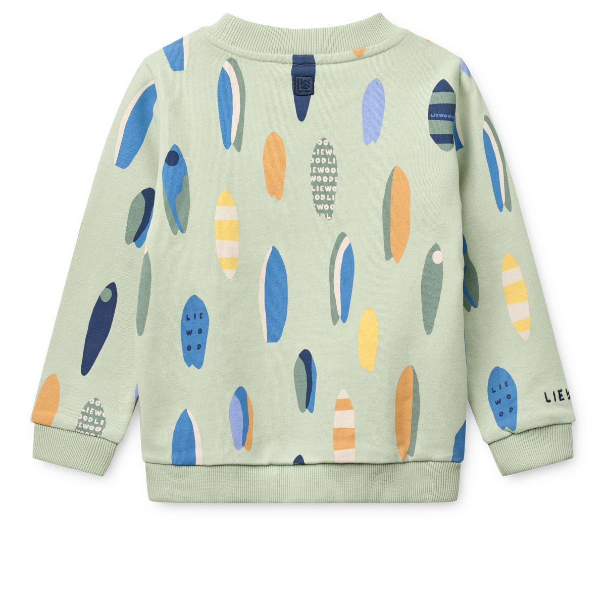 LIEWOOD THORA Sweatshirt med print - Boards / Light peppermint - Sweatshirts