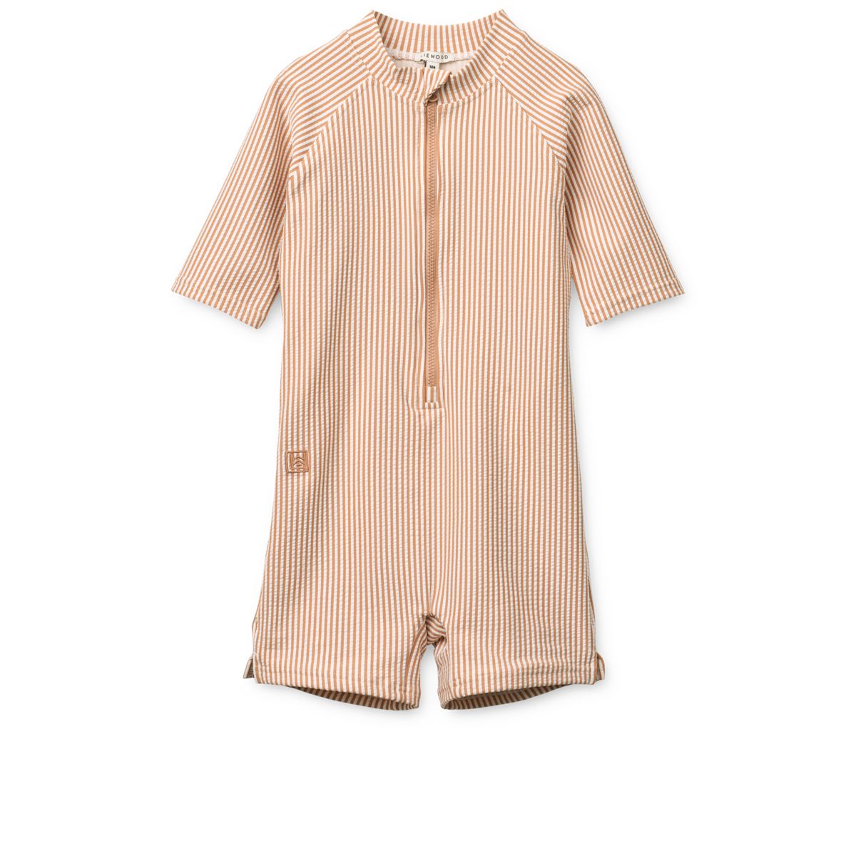 LIEWOOD Max Bæk og Bælge Svømmedragt - Y/D stripe Pale tuscany / Creme de la creme - Badedragt