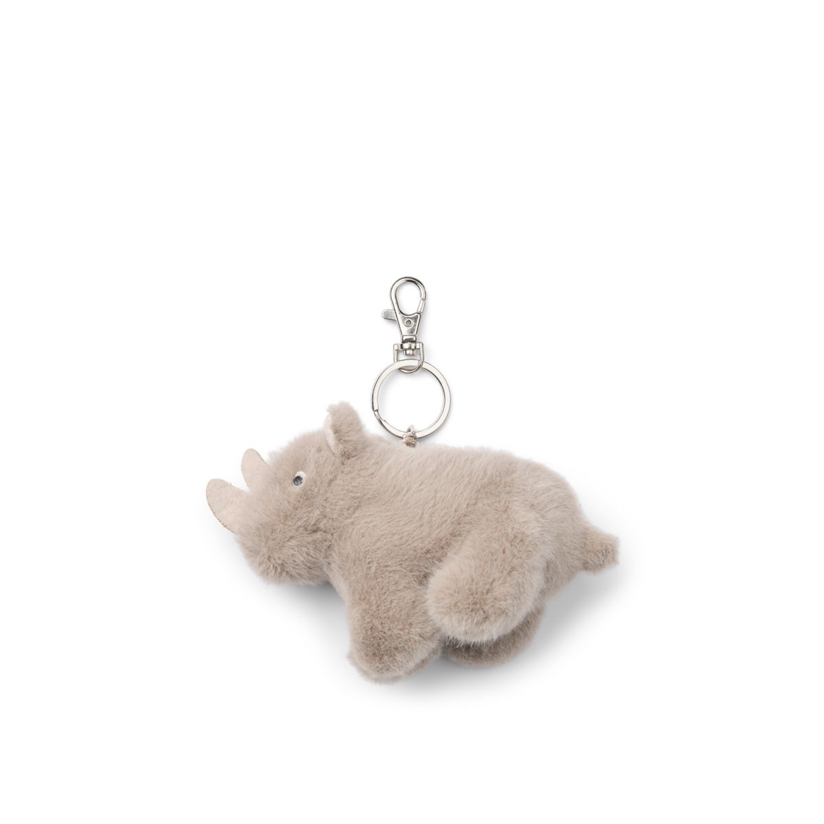 LIEWOOD ALFREDO næsehornsnøglering - Stone beige - KEYCHAIN