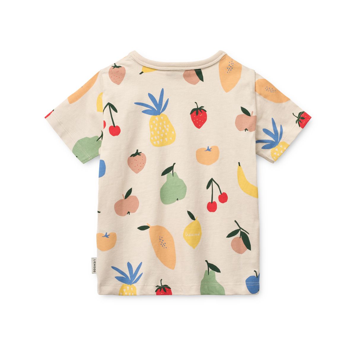 LIEWOOD APIA kortærmet t-shirt med print - Fruit / Sandy - T-shirt