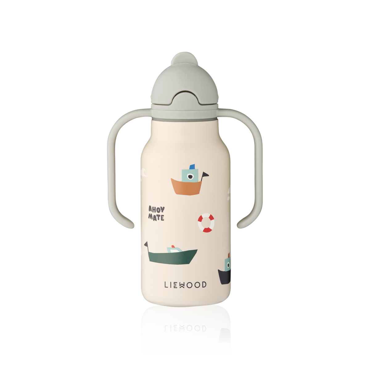 LIEWOOD KIMMIE vandflaske i stål 250 ml - Sailing / Sandy - Vandflaske