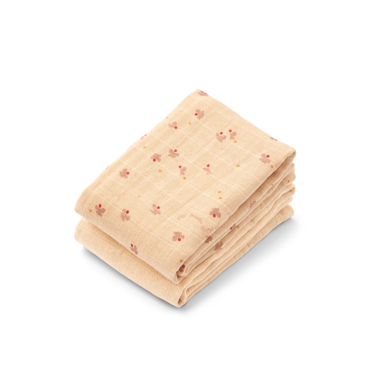 LIEWOOD Lewis stofbleer 2 stk - Mini butterfly / Apple blossom mix - Stofbleer