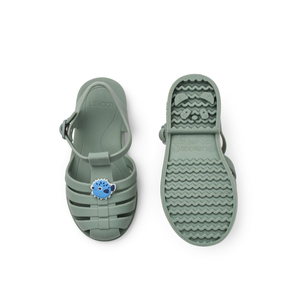 LIEWOOD BRE Sandaler med charms - Puffer / peppermint - Strandsandaler