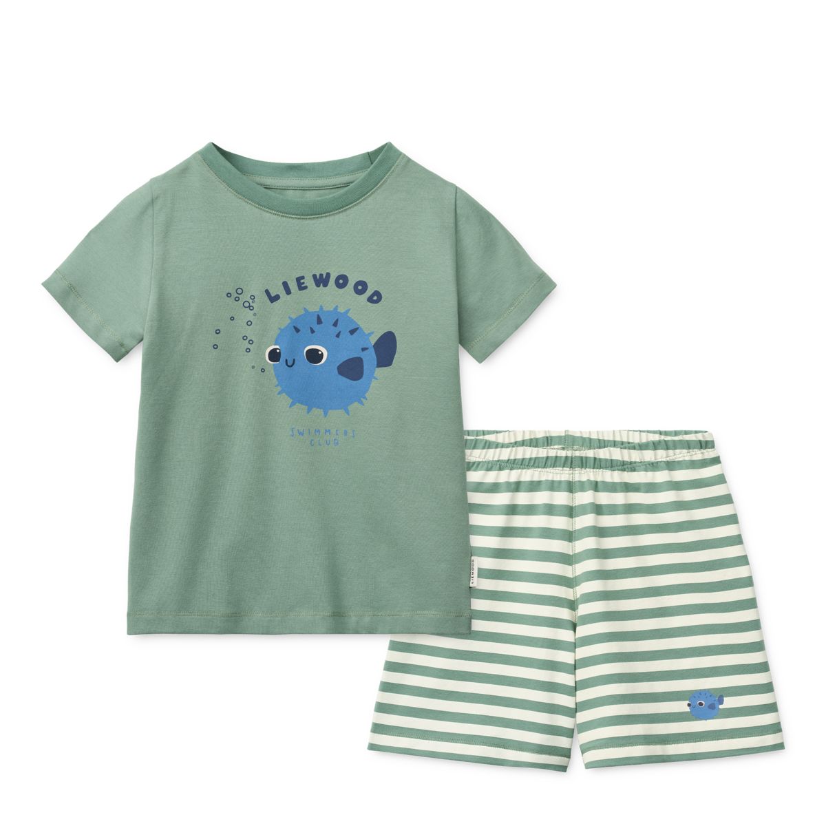 LIEWOOD ILFORD Sæt - Pufferfish / peppermint / mix - Sæt