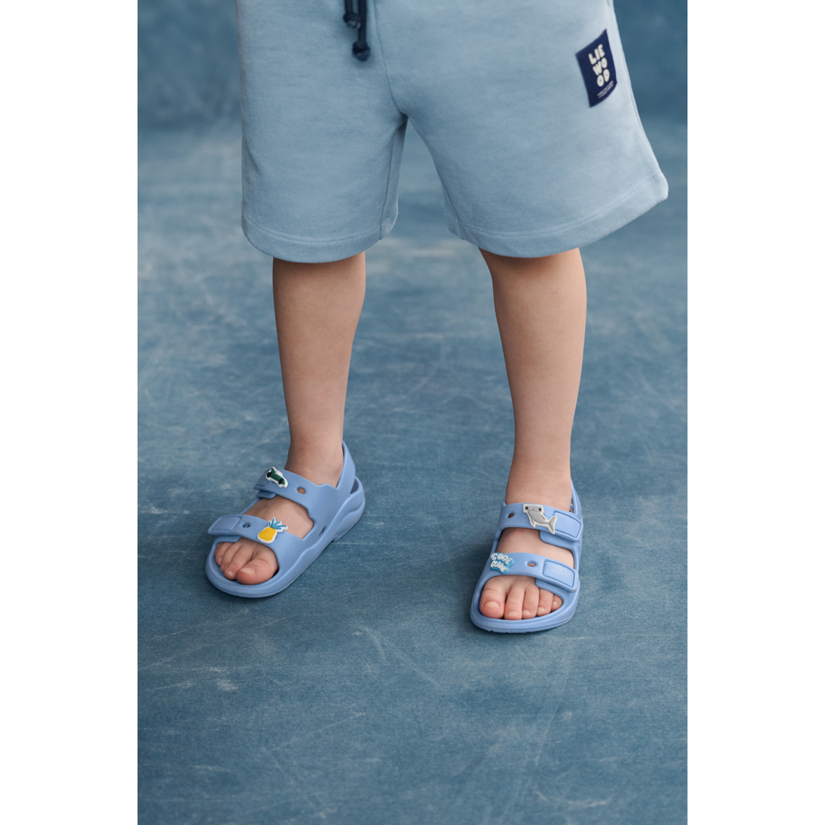LIEWOOD LILO Sandaler med Charms - Beach blue - Sandaler