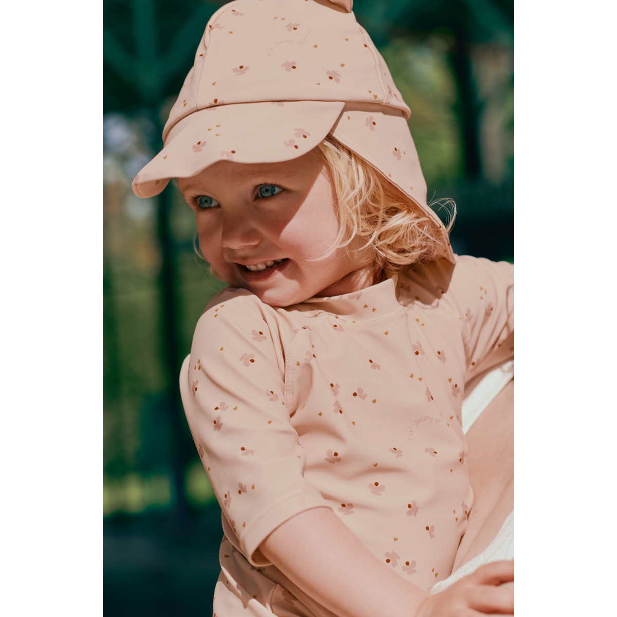 LIEWOOD Senia solhat - Mini Butterfly / Apple blossom - BADEHÆTTE