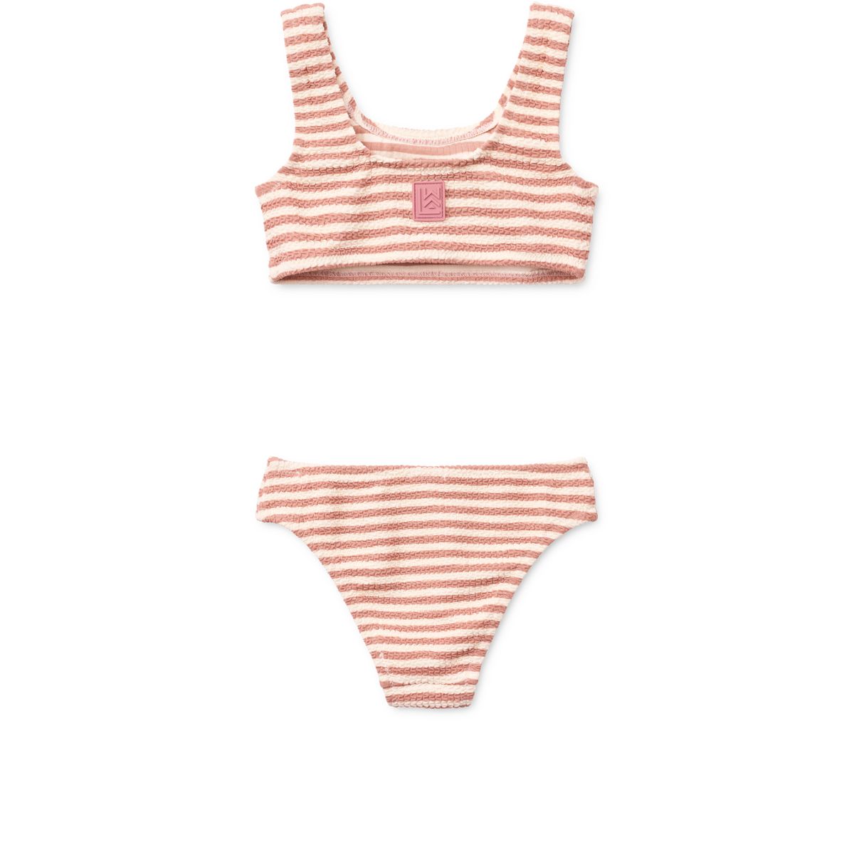 LIEWOOD BELLO Stribet Bikini - Coral blush / Creme de la creme - Bikini