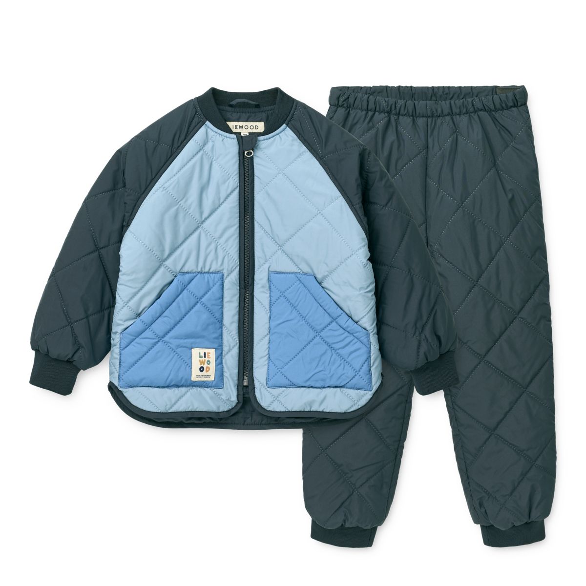 LIEWOOD ZELLA Termosæt - Beach blue / Classic navy / mix - Sæt