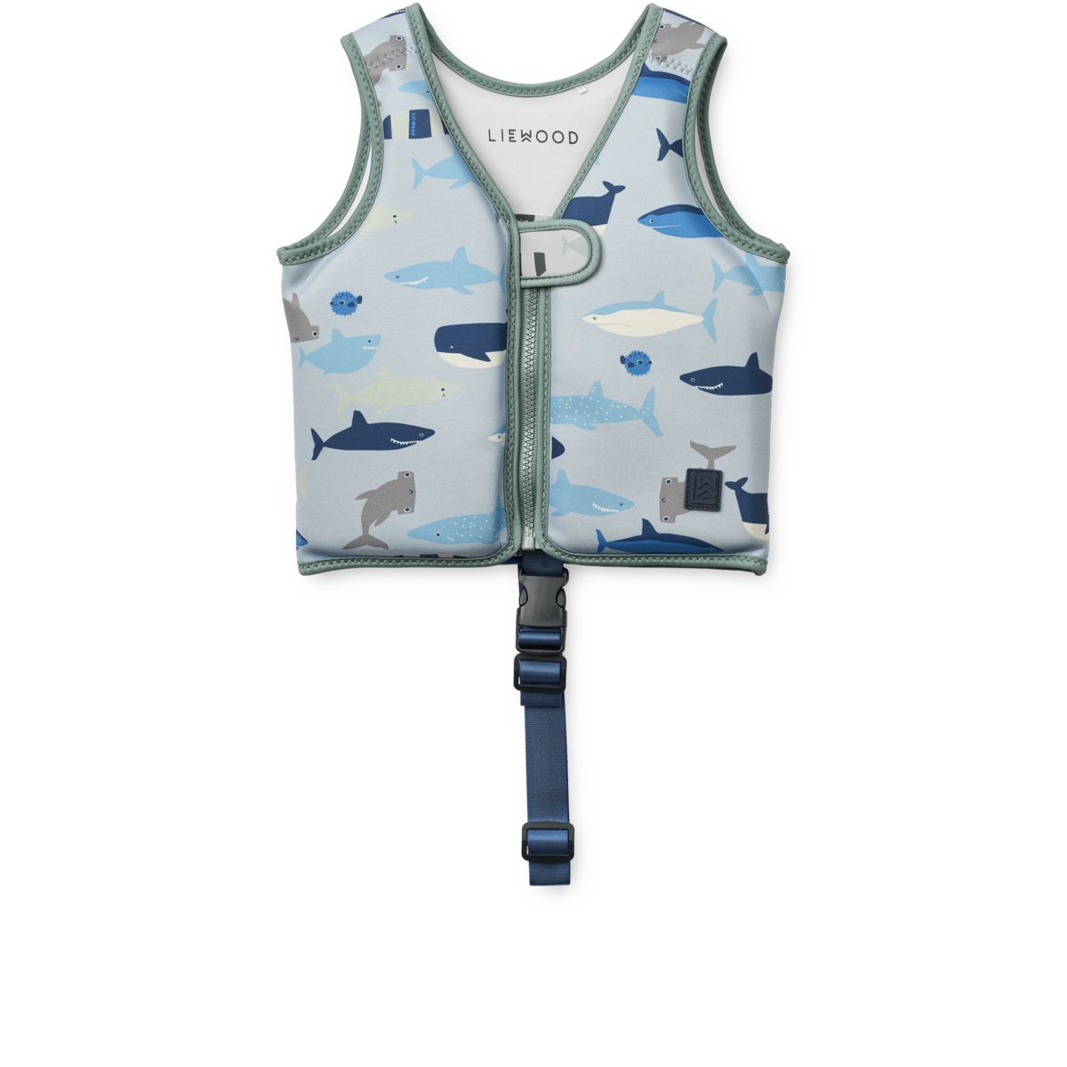LIEWOOD Dove Badevest - Shark / Dove blue - Svømmevest