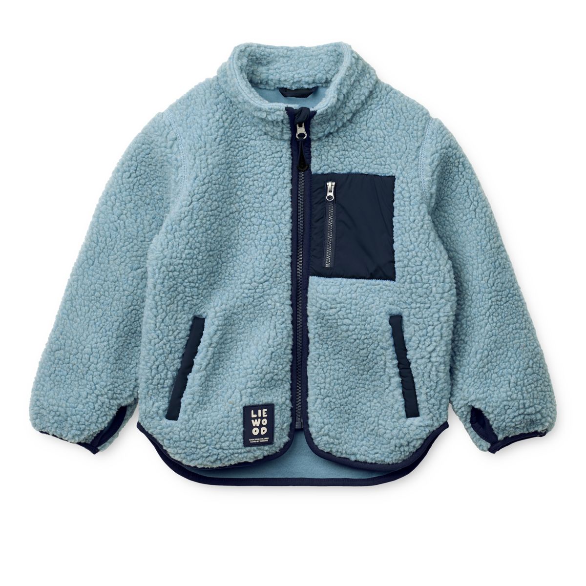LIEWOOD Nolan Fleecejakke - Beach blue - Jakker