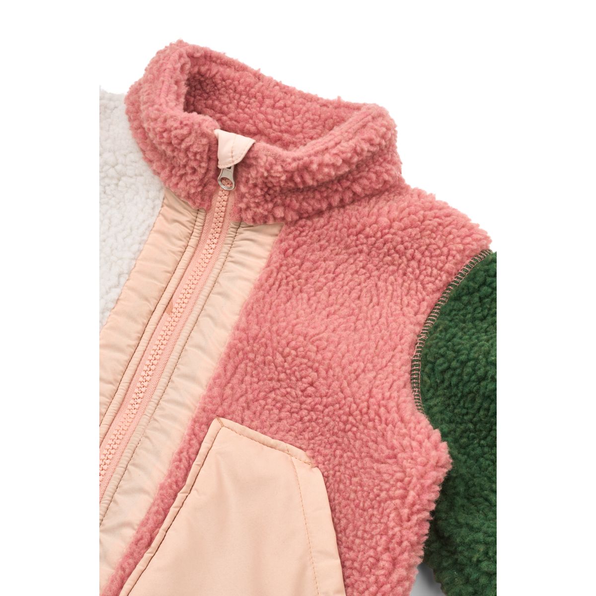 LIEWOOD Noam Fleecejakke - Dusty rose multi mix - Jakker