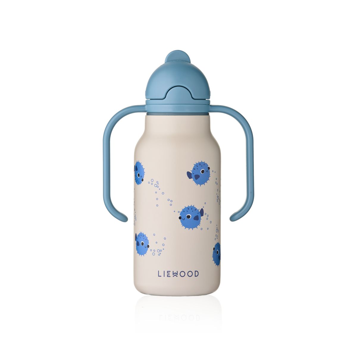 LIEWOOD KIMMIE vandflaske i stål 250 ml - Pufferfish / Sandy - Vandflaske