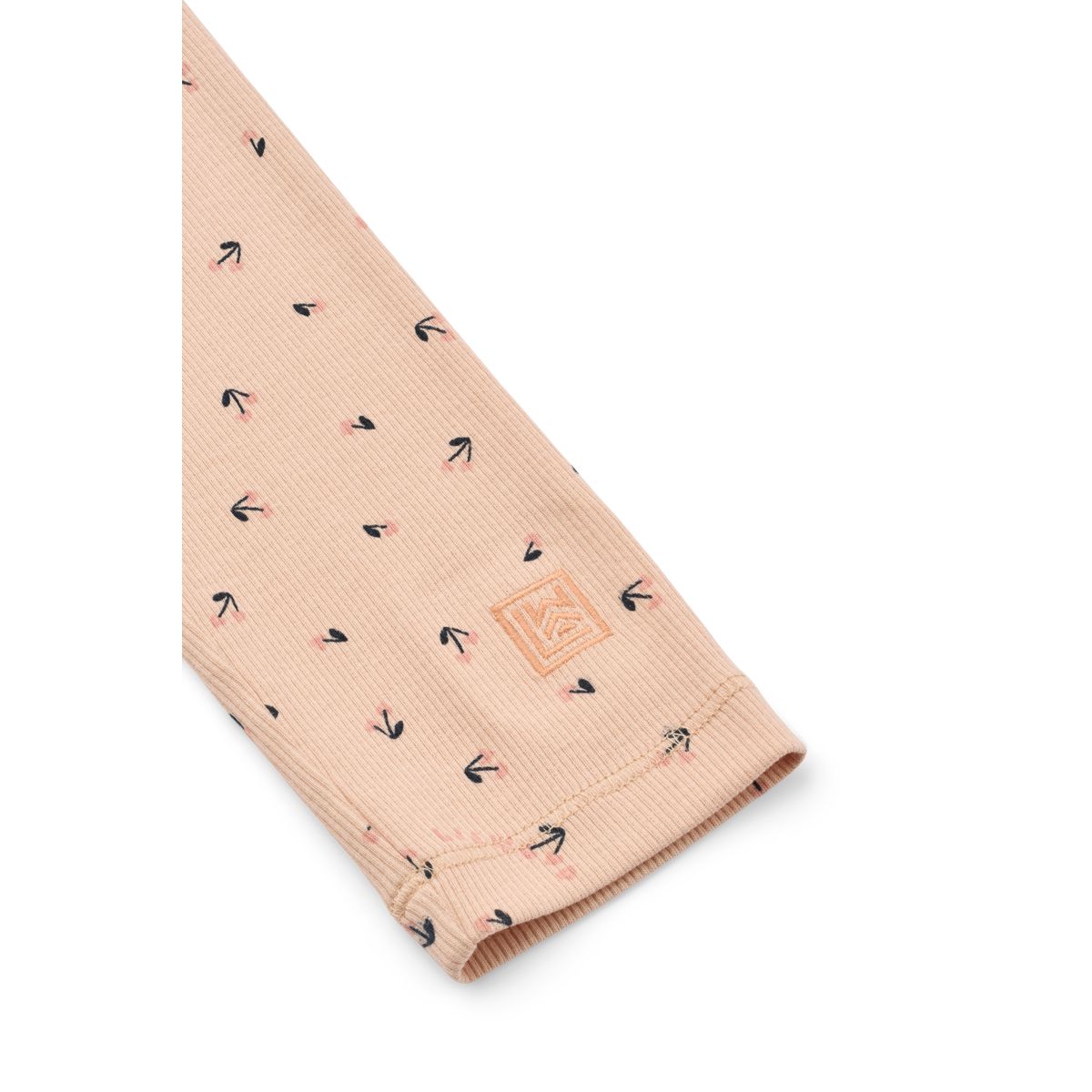 LIEWOOD MARIEN ribleggings med print - Mini Cherry heart / Rosey - Leggings