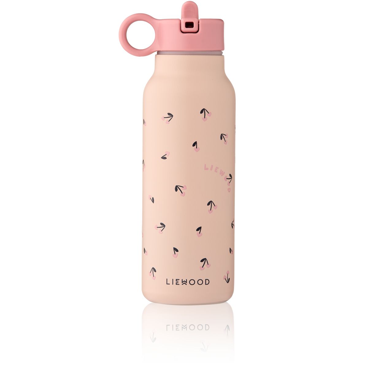 LIEWOOD Falk Vandflaske 350 Ml - Mini Cherry heart / Rosey - Vandflaske