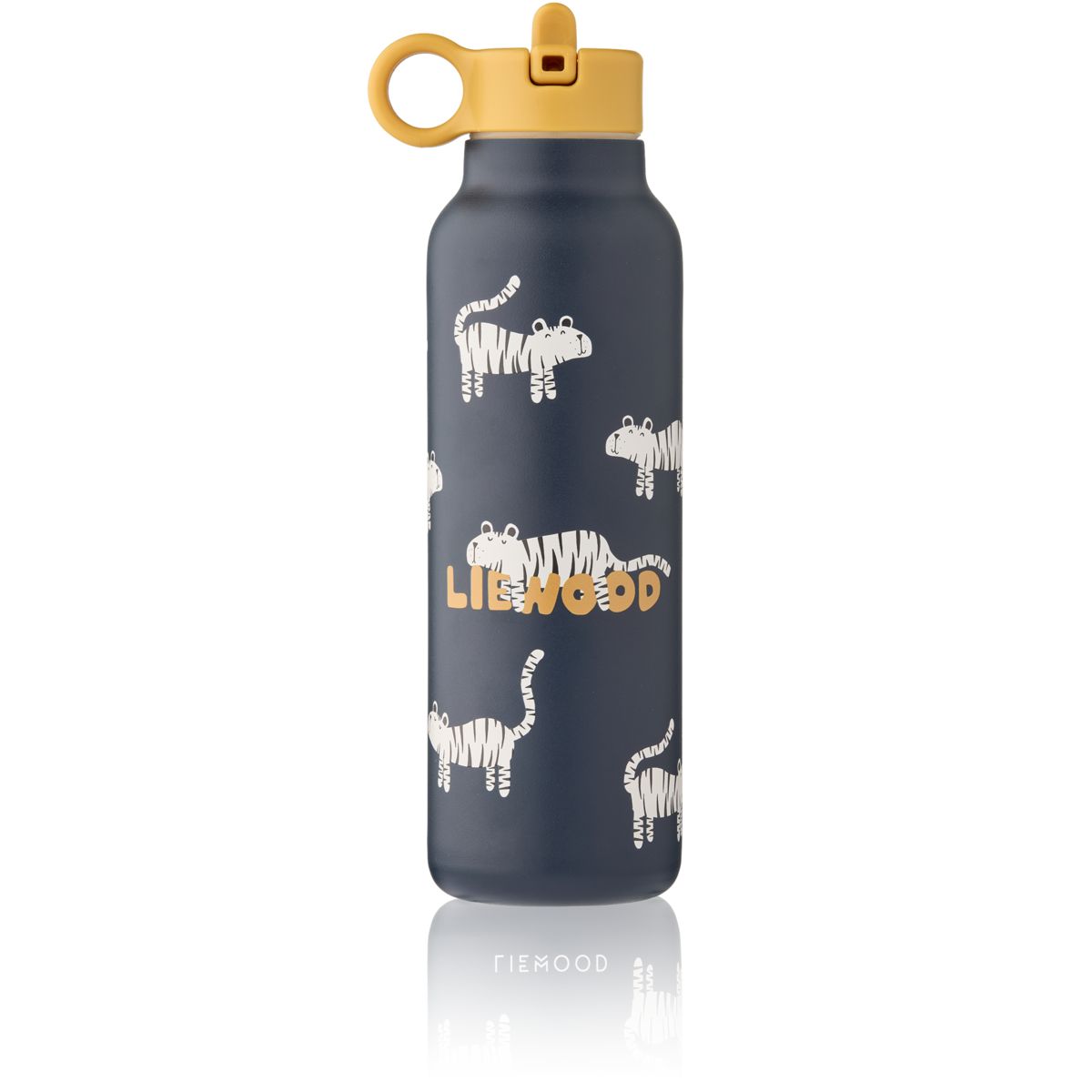 LIEWOOD Falk Vandflaske 500 Ml - Tiger / Classic navy - Vandflaske