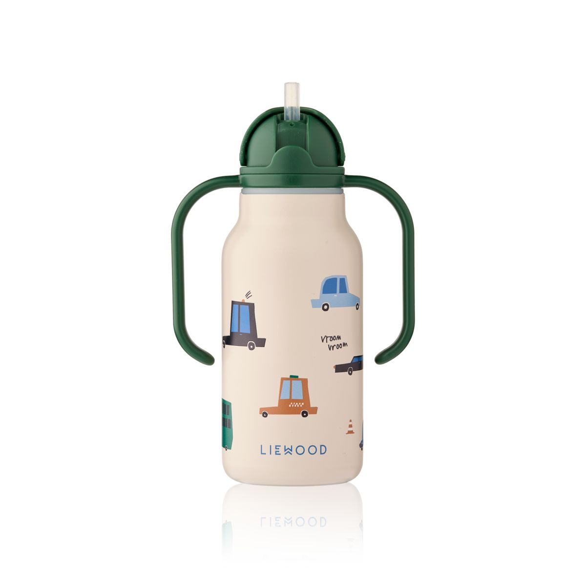 LIEWOOD KIMMIE vandflaske i stål 250 ml - Cars / Sandy - Vandflaske