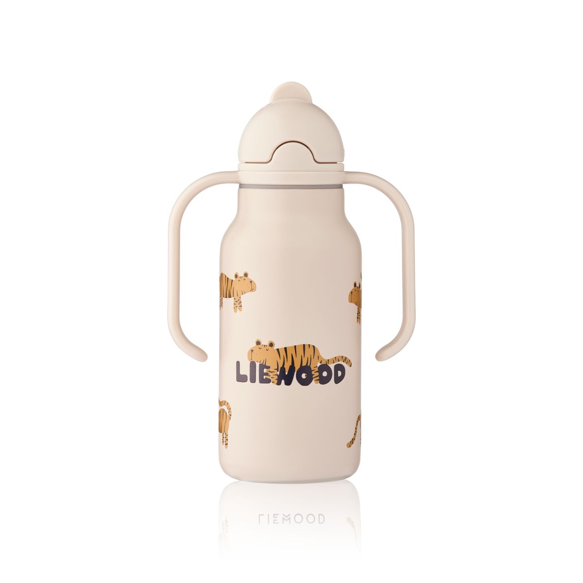 LIEWOOD KIMMIE vandflaske i stål 250 ml - Tiger / Sandy - Vandflaske