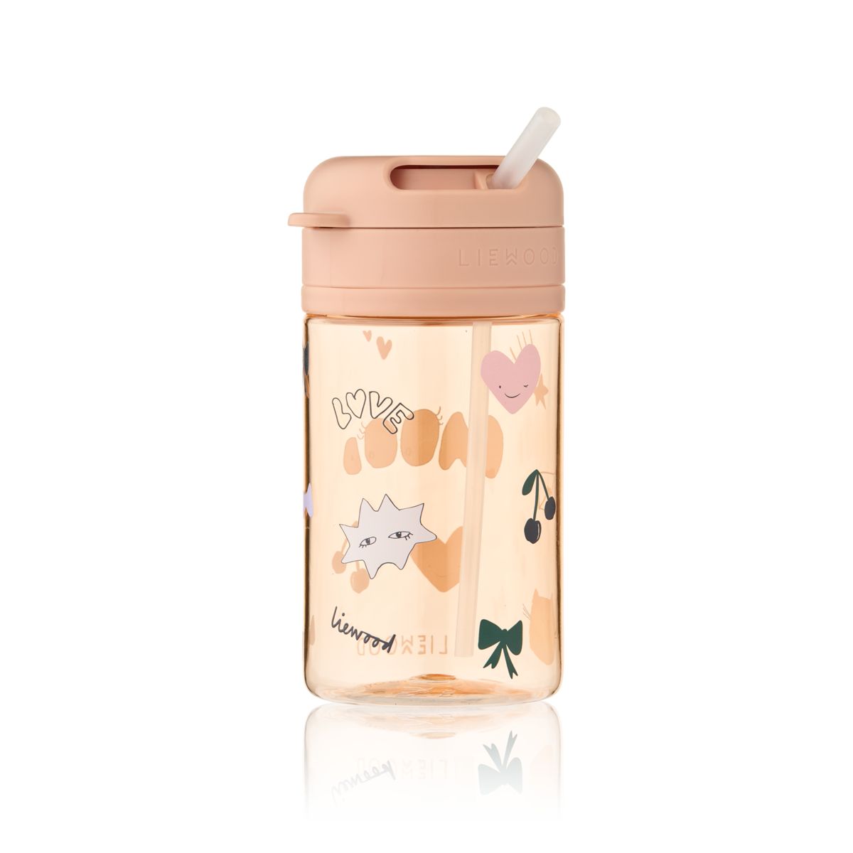 LIEWOOD PAVIA tritan kop med sugerør 500 ml - Mood / Pale Tuscany - Kop