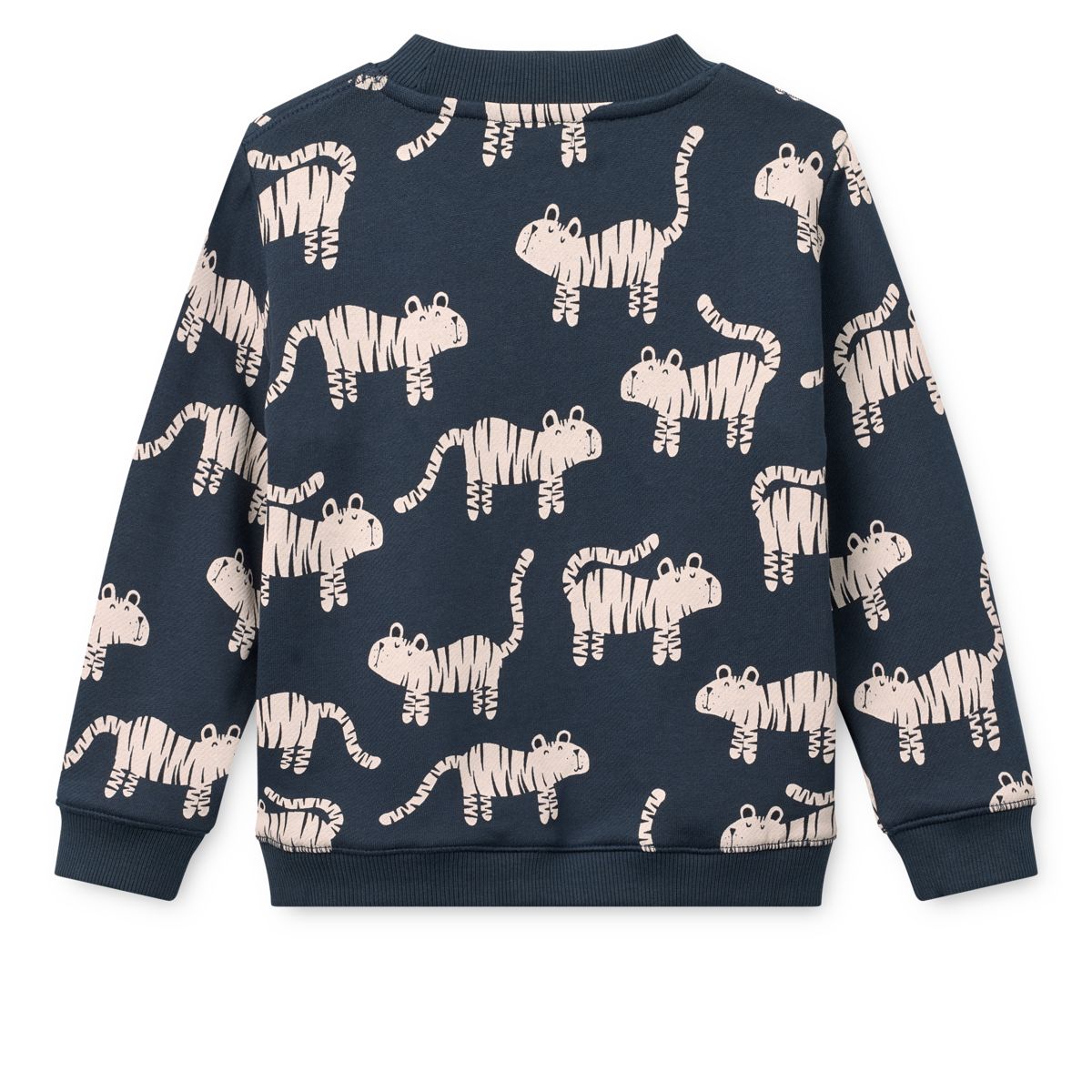 LIEWOOD RIDLEY sweatshirt med print - Tiger / Classic navy - Sweatshirts