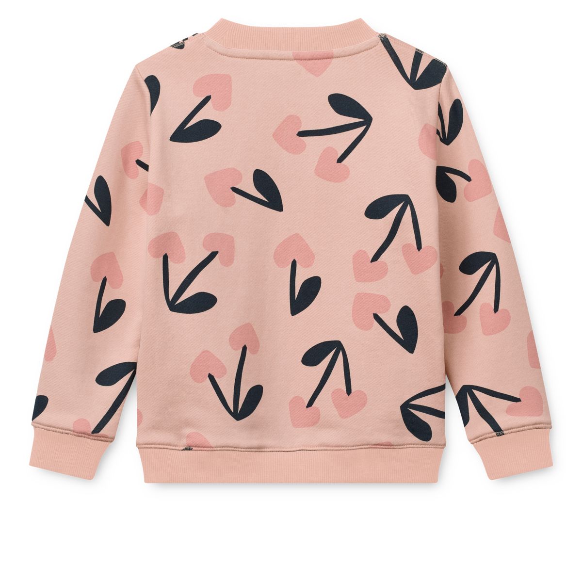 LIEWOOD RIDLEY sweatshirt med print - Mega Cherry heart / Rosey - Sweatshirts