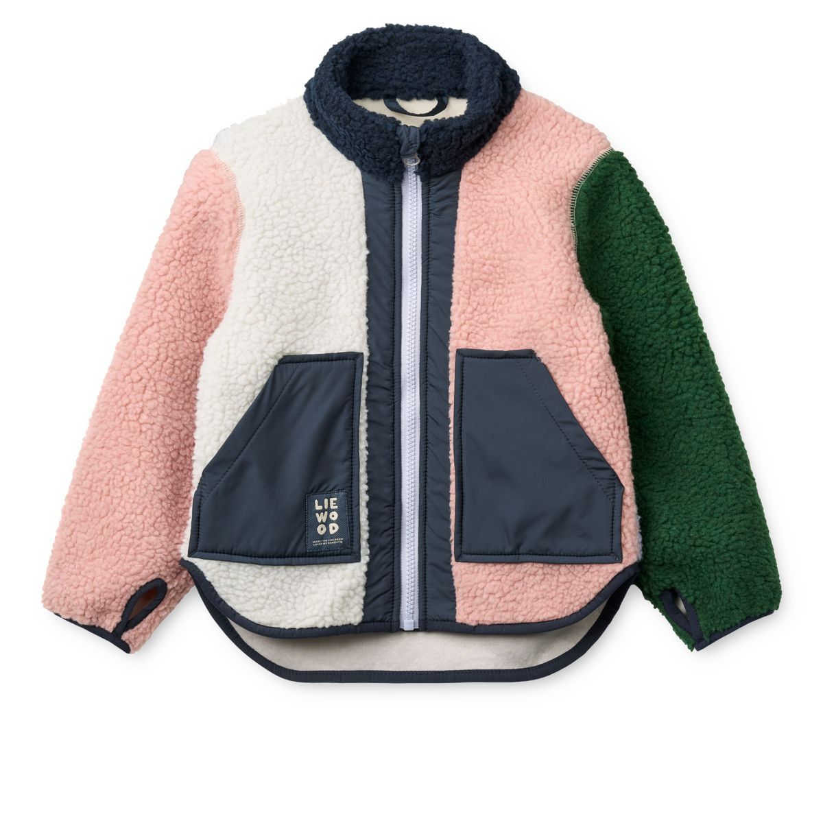 LIEWOOD Noam Fleecejakke - Rose blush multi mix - Jakker