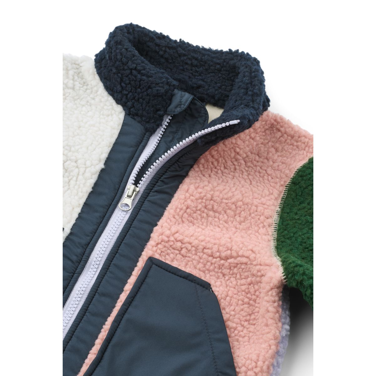 LIEWOOD Noam Fleecejakke - Rose blush multi mix - Jakker