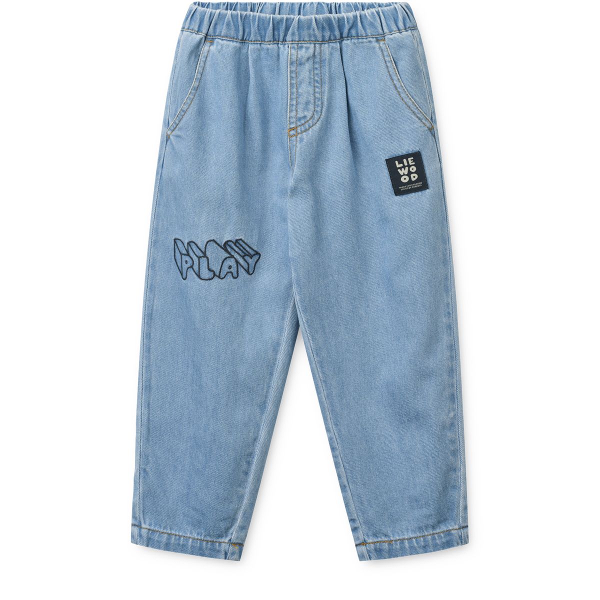 LIEWOOD BORRIS lyse denimbukser - Play / Denim - Bukser