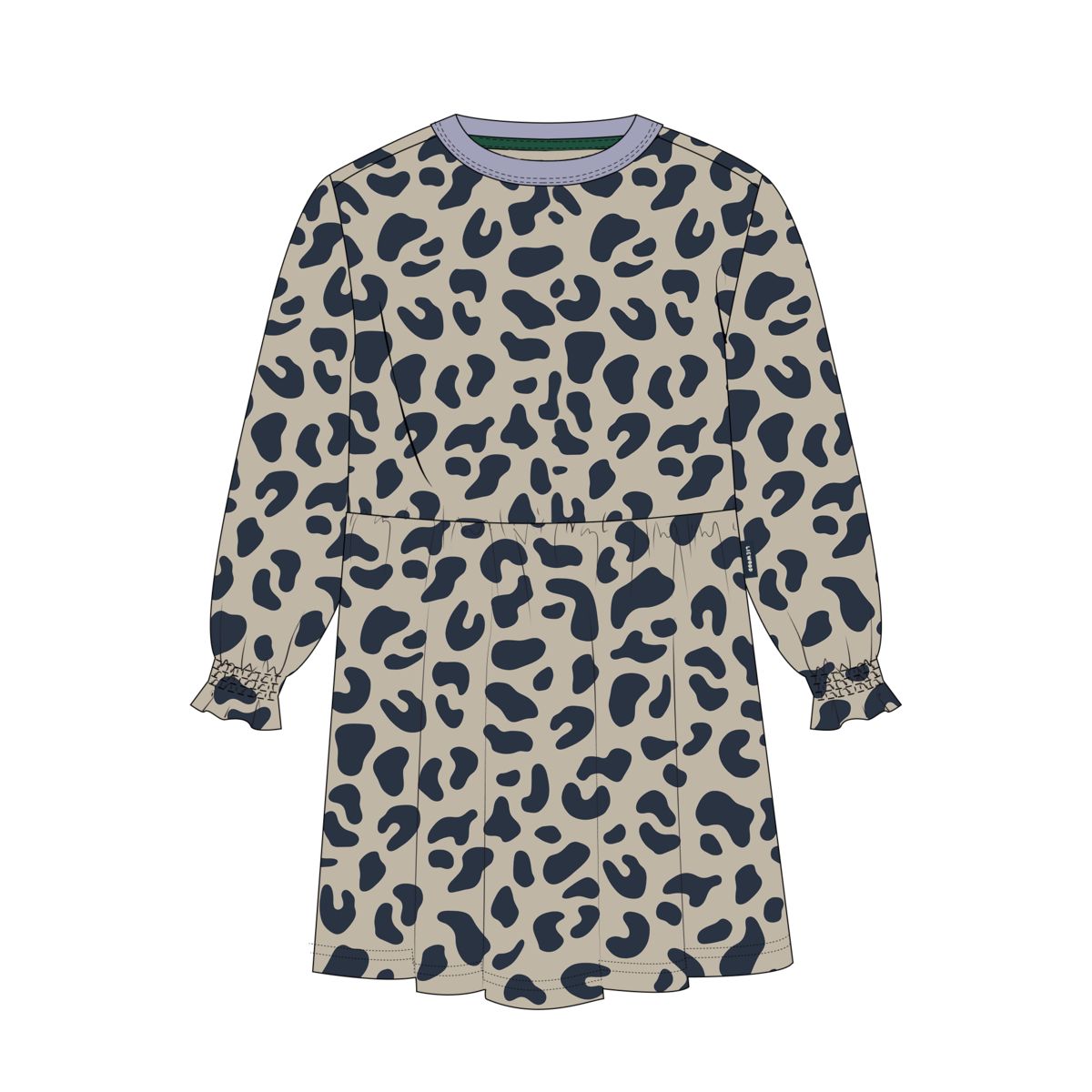 LIEWOOD LIA sweatshirtkjole - Leo / Mist - Kjole