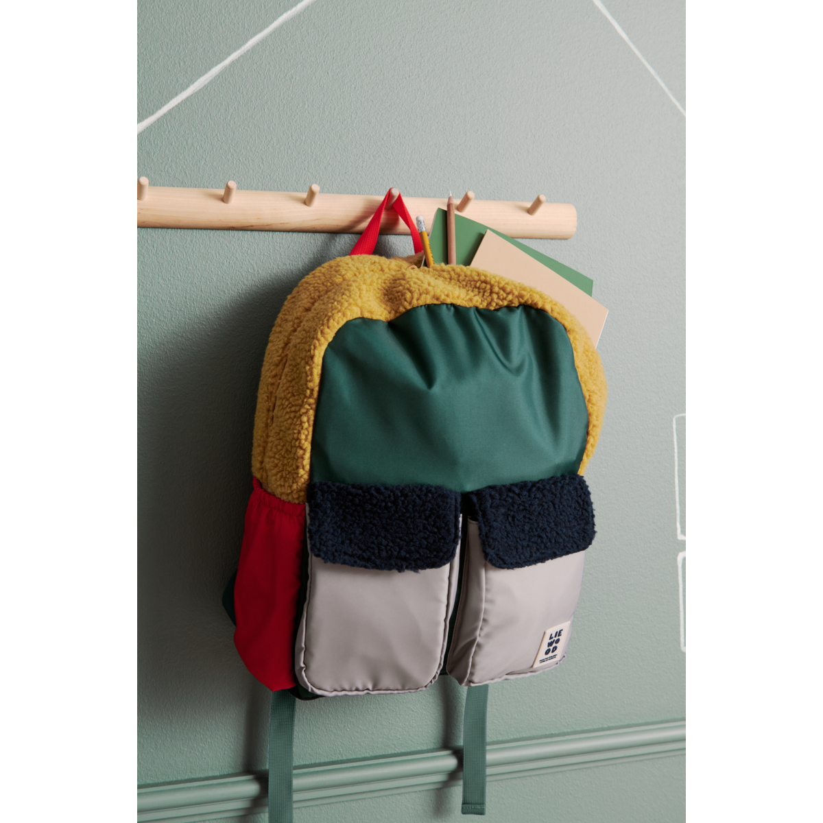 LIEWOOD MARLOWE rygsæk - Classic navy multi mix - Rygsæk