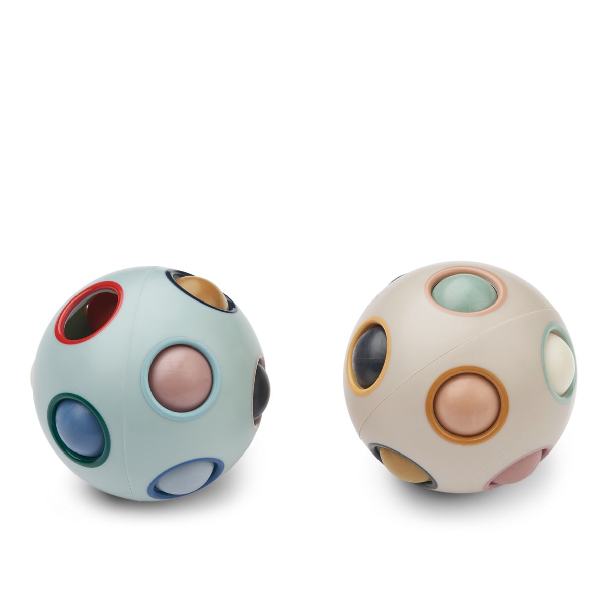 LIEWOOD SOLENE puslespilsbold - Ice blue multi mix - Motorisk
