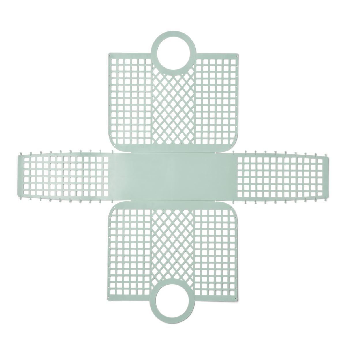 LIEWOOD Bloom kurv - Light Peppermint - Kurvetaske