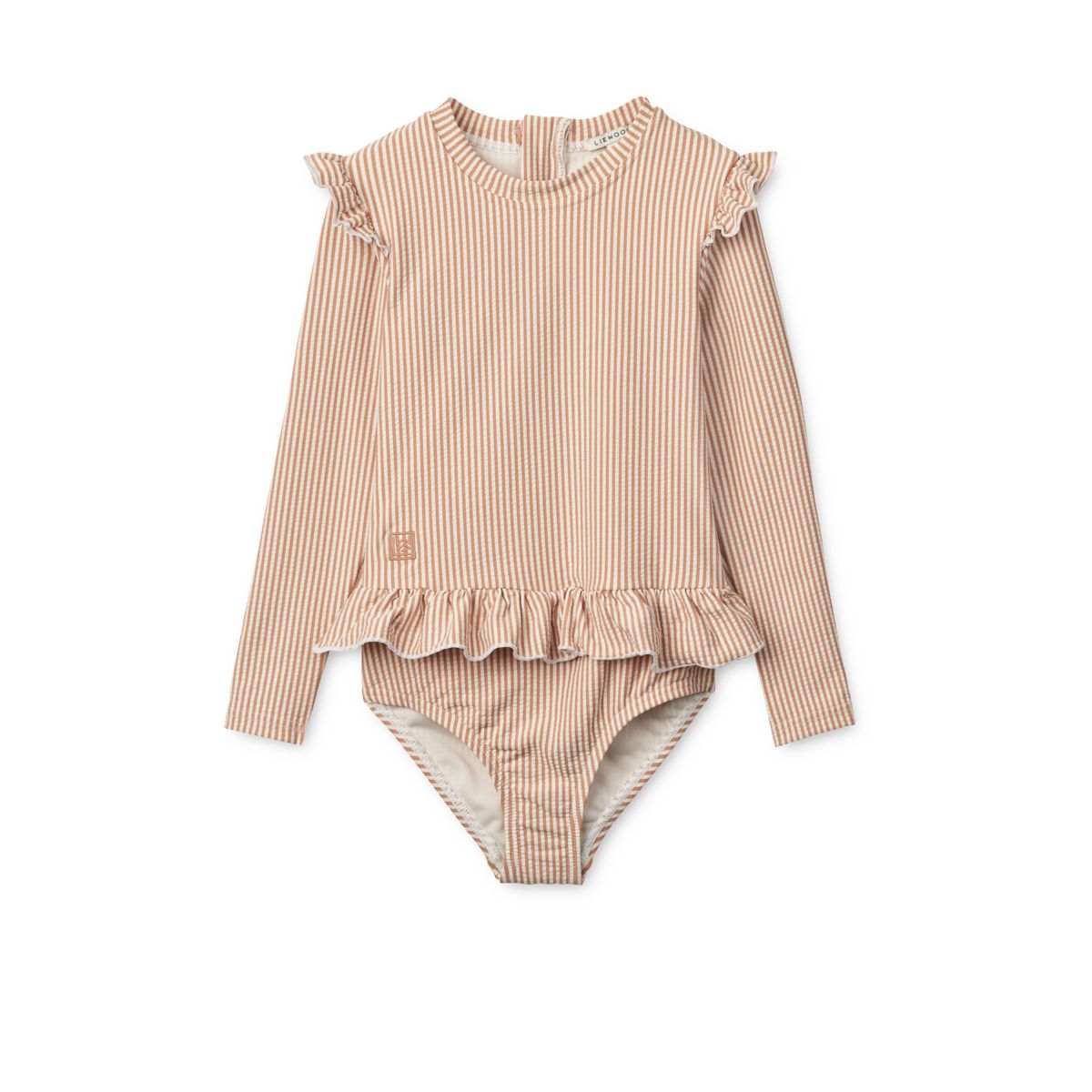 LIEWOOD Sille badedragt I Bæk Og Bølge - Y/D stripe Pale tuscany / Creme de la creme - Badedragt