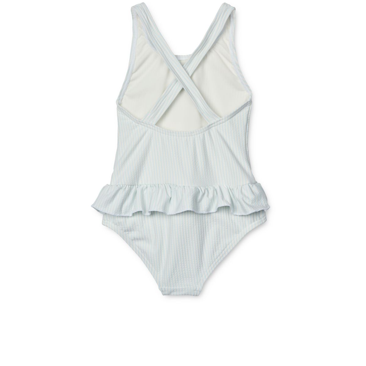 LIEWOOD Amara Stribet Badedragt - Y/D stripe Pure sky / Creme de la creme - Badedragt