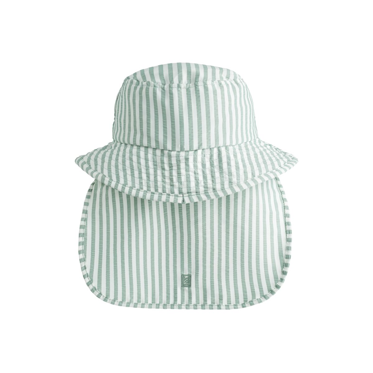 LIEWOOD Damona Stribet Badehat - Stripe Peppermint / Crisp white - BADEHÆTTE