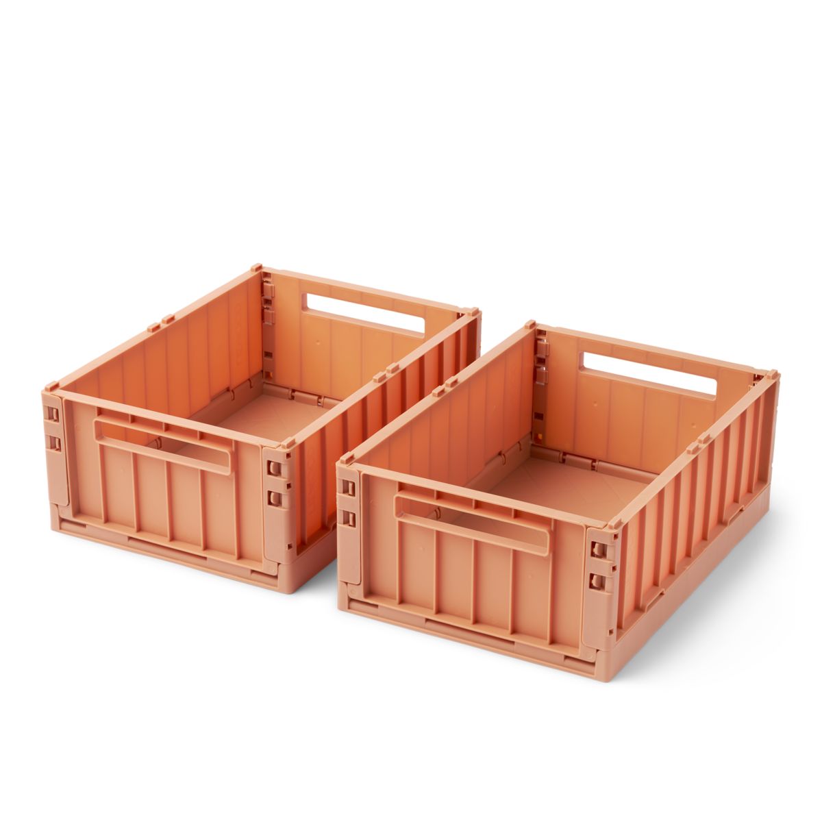 LIEWOOD Weston mellem opbevaringskasse 2-pak - Tuscany rose - Opbevaringskasser