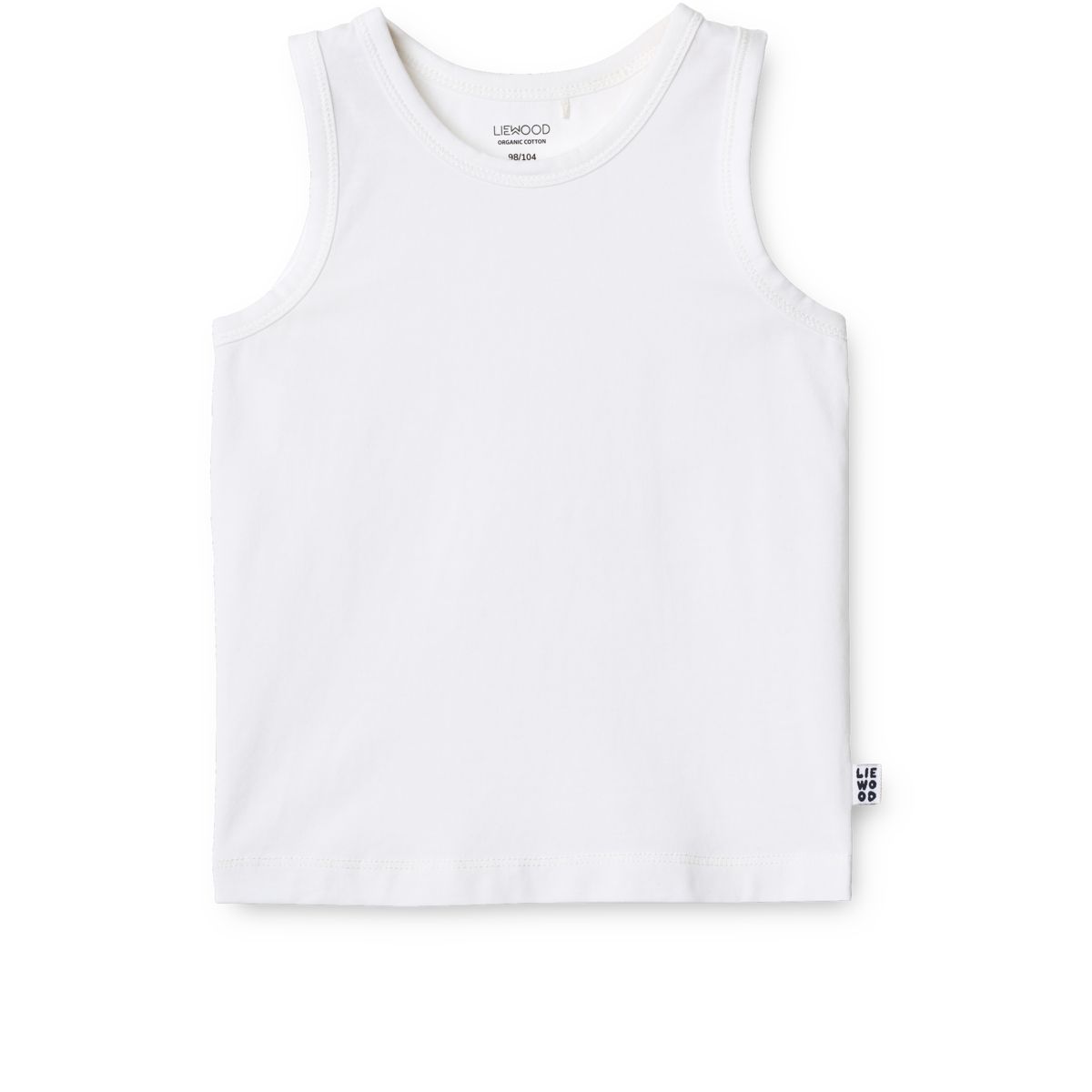 LIEWOOD FARIS tank top 2-pak. - Stripe /Crisp white mix - Tank top