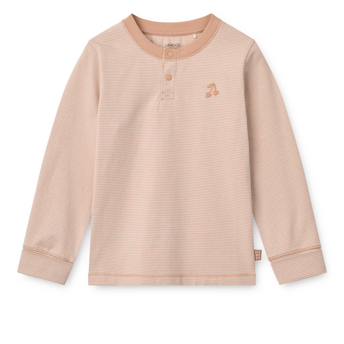 LIEWOOD WILHELM grow pyjamas med striber - Y/D Sandy / Pale tuscany stripe - Pyjamassæt