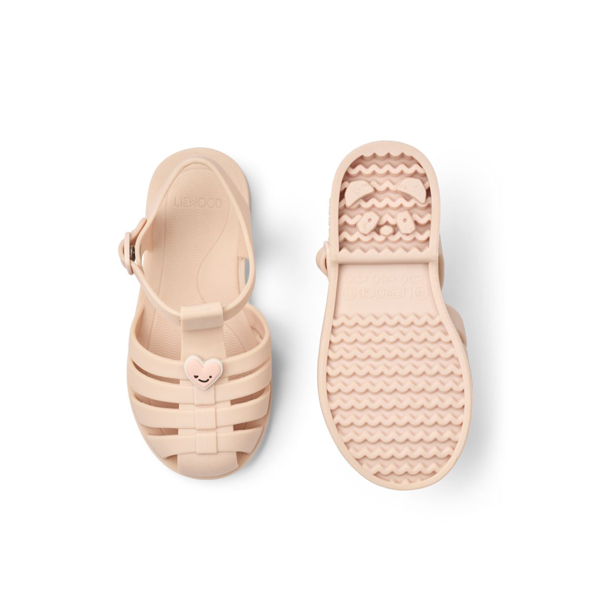 LIEWOOD BRE Sandaler med charms - Sweethearts / Sorbet rose - Strandsandaler