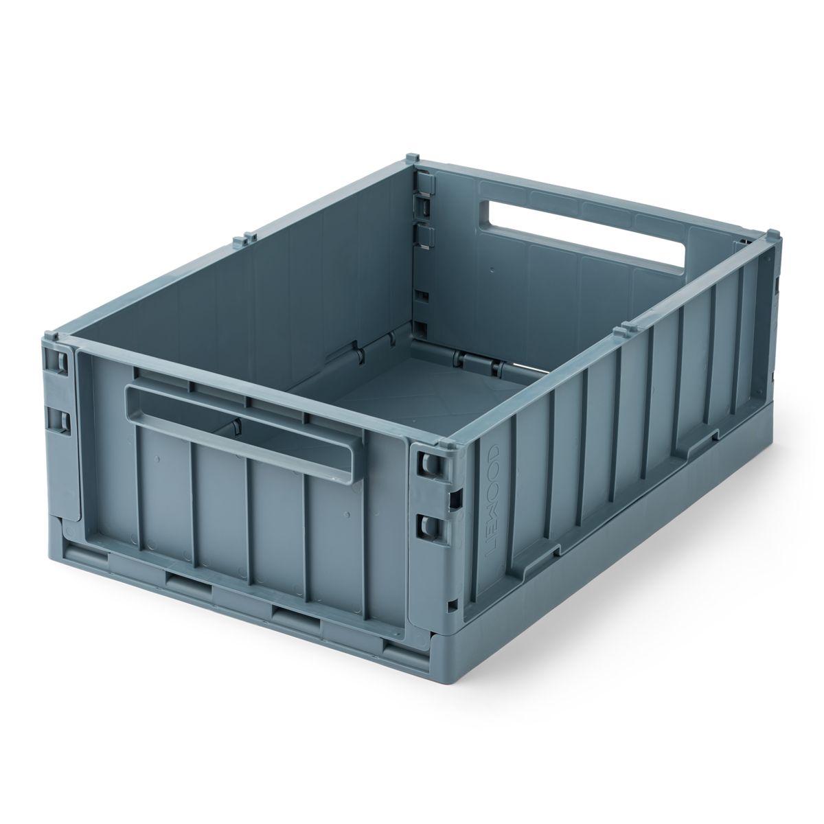 LIEWOOD Weston stor opbevaringskasse - Whale blue - Opbevaringskasser