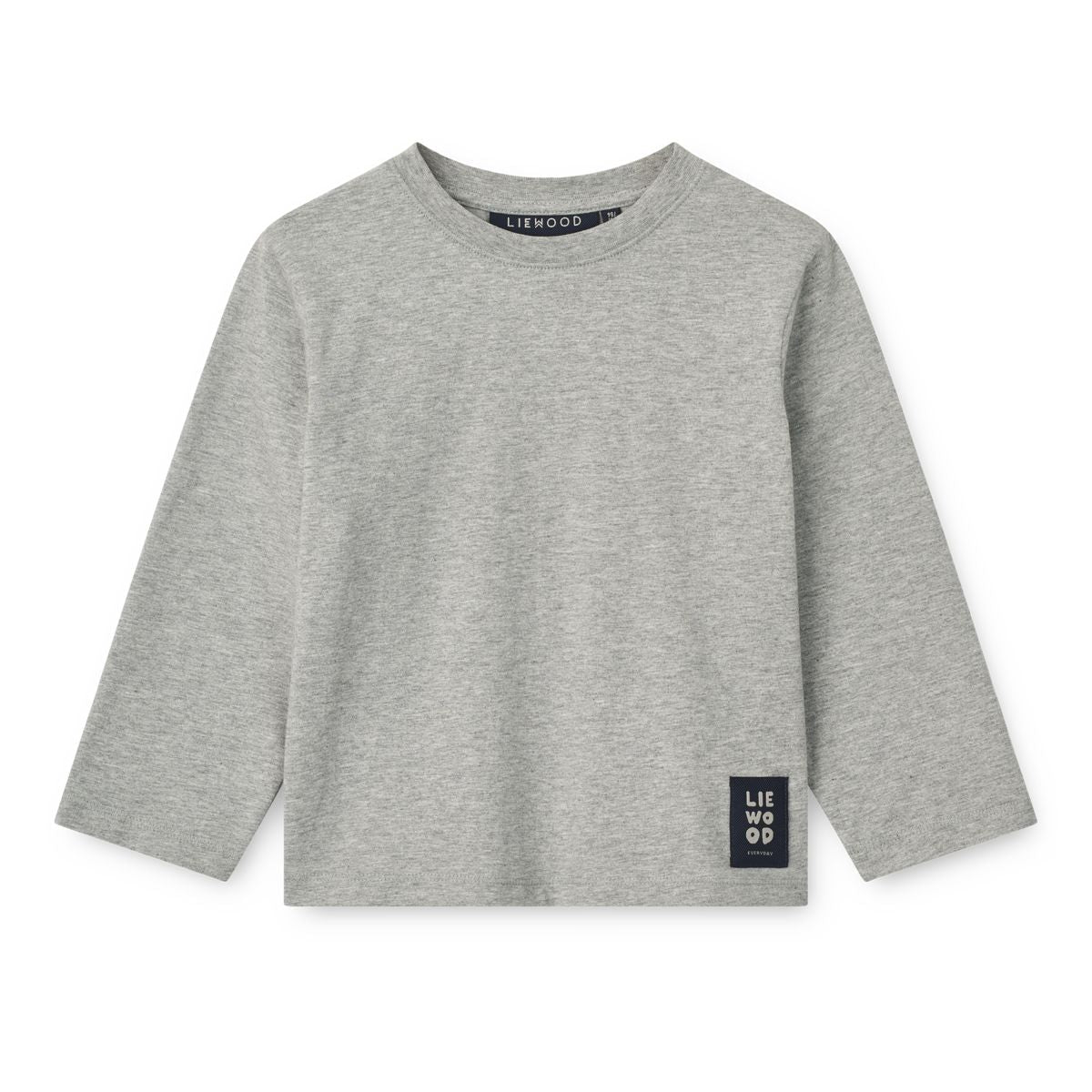 LIEWOOD FRANCIS langærmet t-shirt - Grey melange - T-shirt